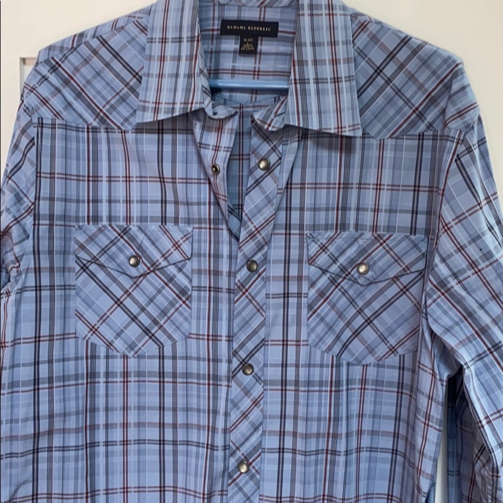 Banana Plaid woven shirt
